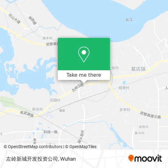 左岭新城开发投资公司 map