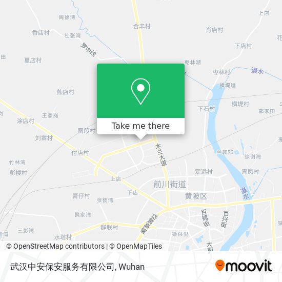 武汉中安保安服务有限公司 map