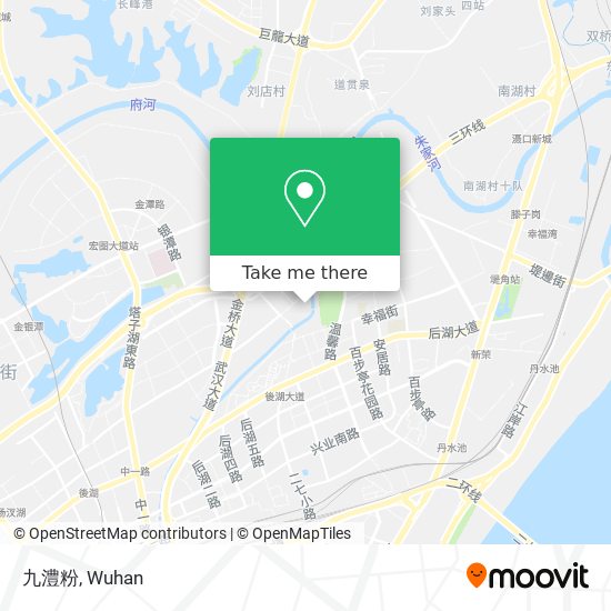 九澧粉 map