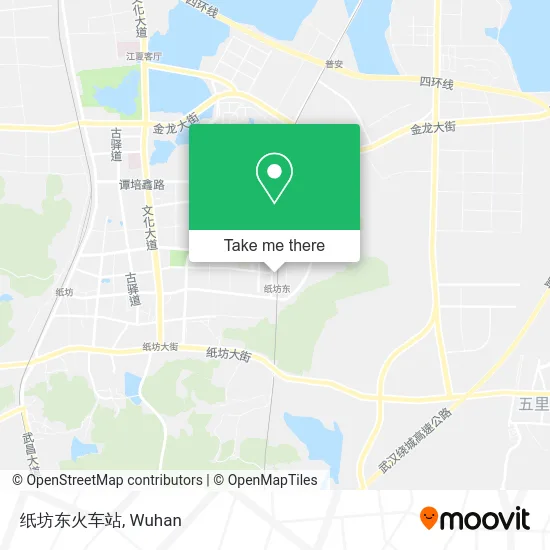 纸坊东火车站 map