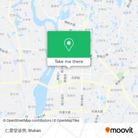 仁爱堂诊所 map