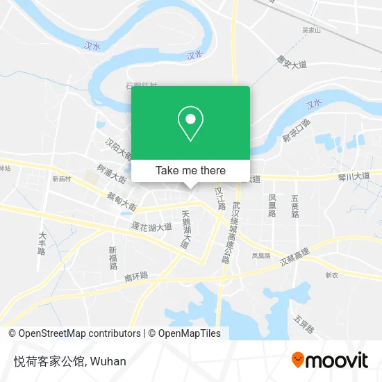 悦荷客家公馆 map