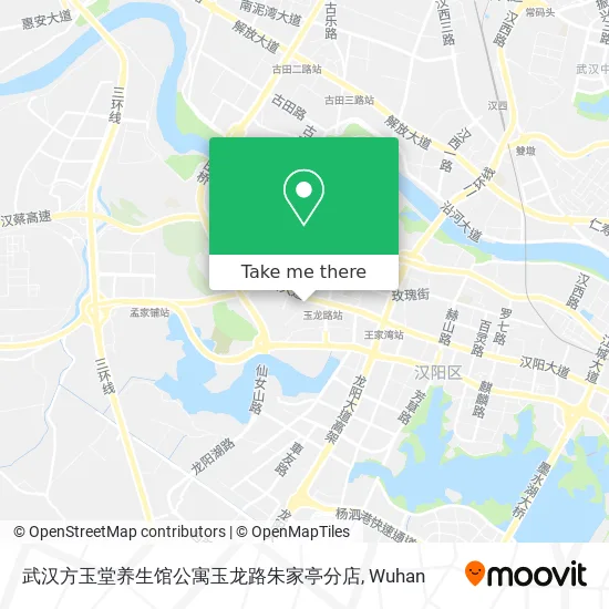 武汉方玉堂养生馆公寓玉龙路朱家亭分店 map