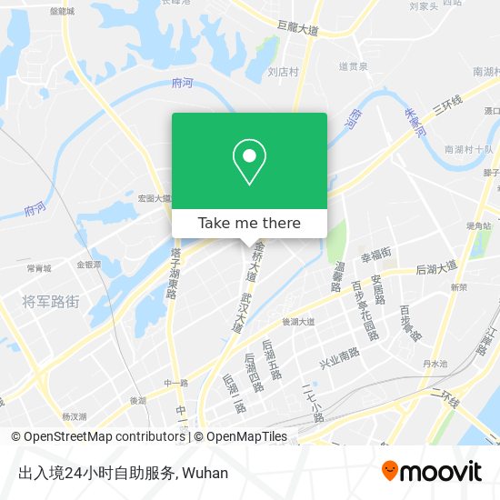 出入境24小时自助服务 map