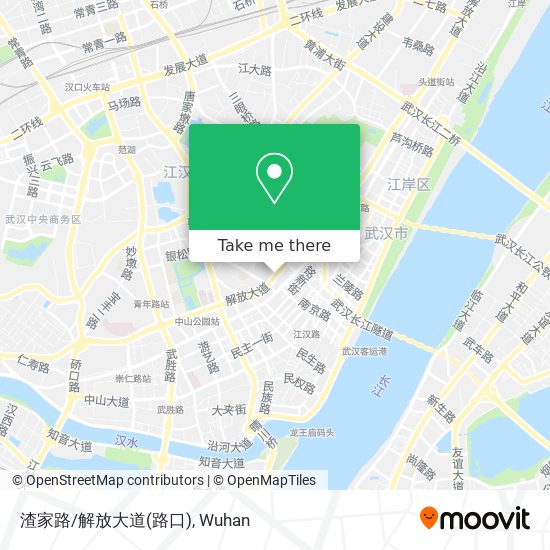 渣家路/解放大道(路口) map