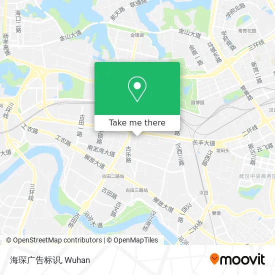 海琛广告标识 map