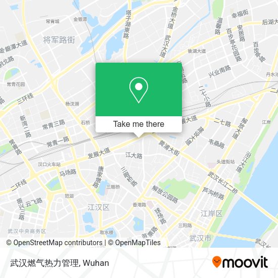 武汉燃气热力管理 map