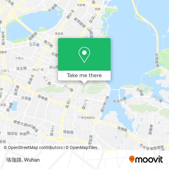 珞珈路 map