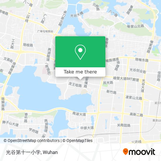 光谷第十一小学 map