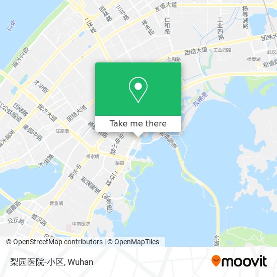 梨园医院-小区 map