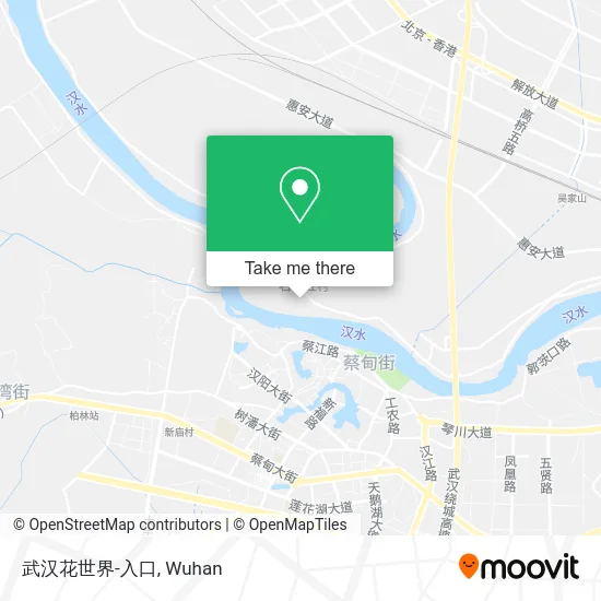 武汉花世界-入口 map