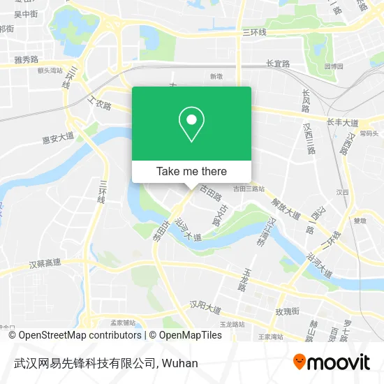 武汉网易先锋科技有限公司 map