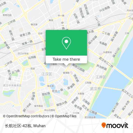 长航社区-42栋 map