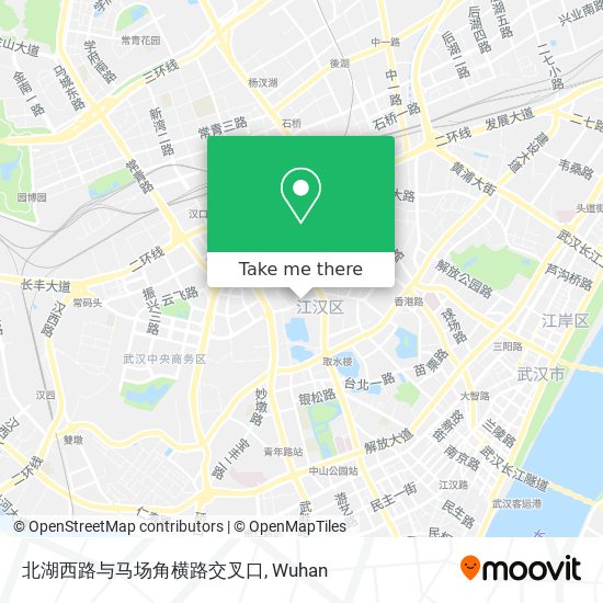 北湖西路与马场角横路交叉口 map