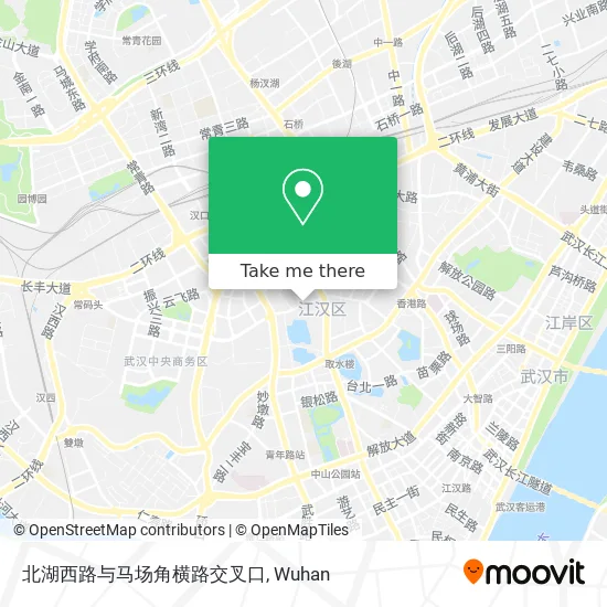 北湖西路与马场角横路交叉口 map
