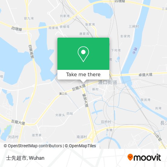 士先超市 map