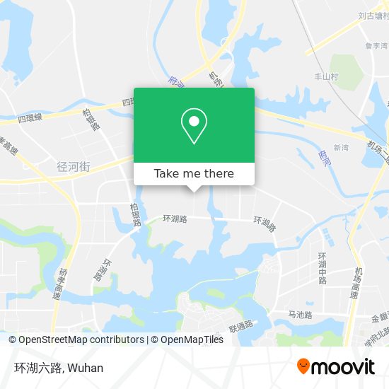 环湖六路 map