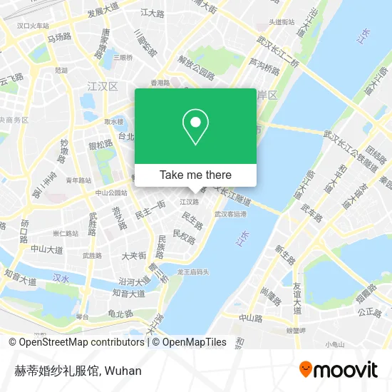 赫蒂婚纱礼服馆 map