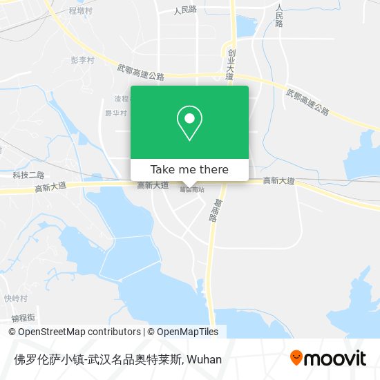 佛罗伦萨小镇-武汉名品奥特莱斯 map