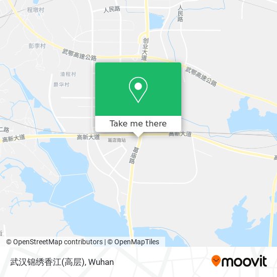 武汉锦绣香江(高层) map