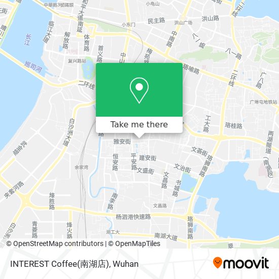 INTEREST Coffee(南湖店) map