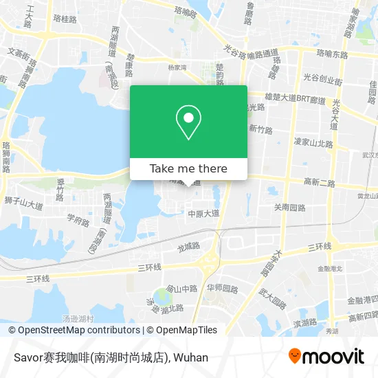 Savor赛我咖啡(南湖时尚城店) map