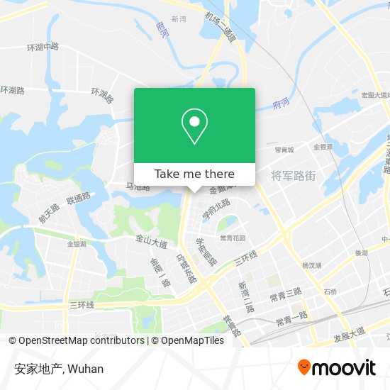 安家地产 map