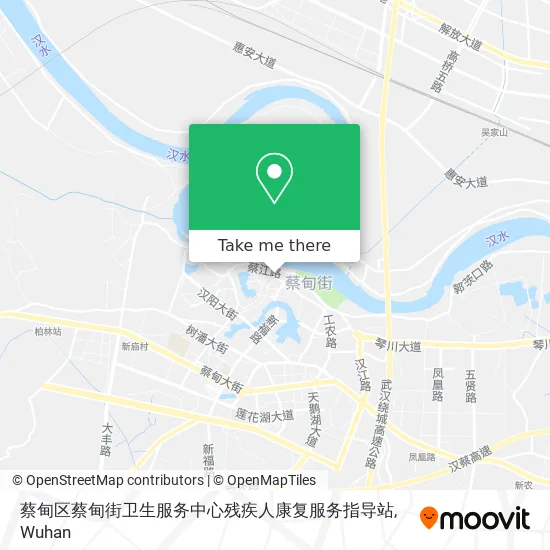 蔡甸区蔡甸街卫生服务中心残疾人康复服务指导站 map