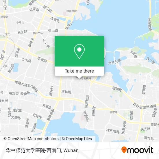 华中师范大学医院-西南门 map