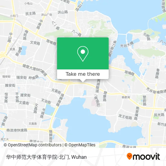 华中师范大学体育学院-北门 map
