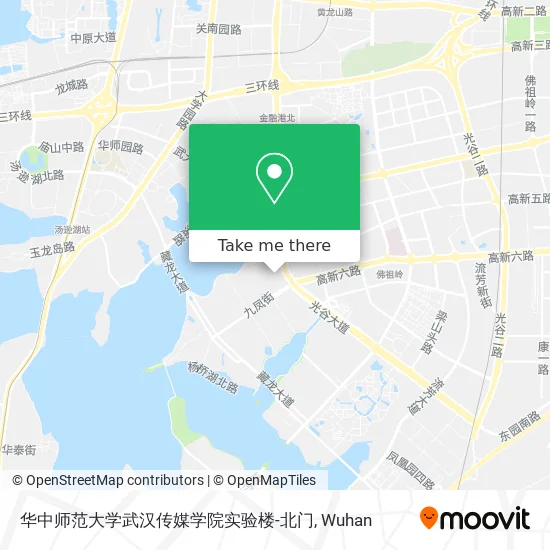 华中师范大学武汉传媒学院实验楼-北门 map