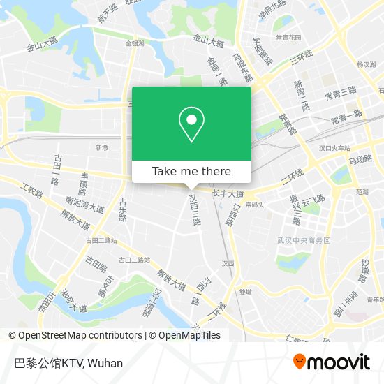 巴黎公馆KTV map