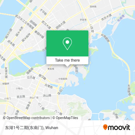 东湖1号二期(东南门) map