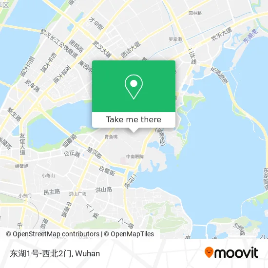 东湖1号-西北2门 map