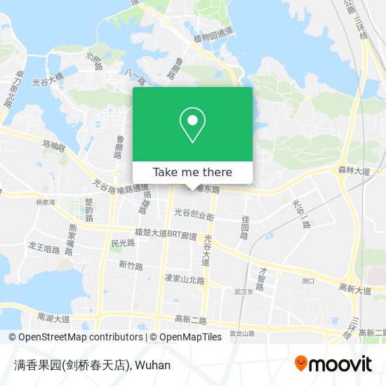 满香果园(剑桥春天店) map