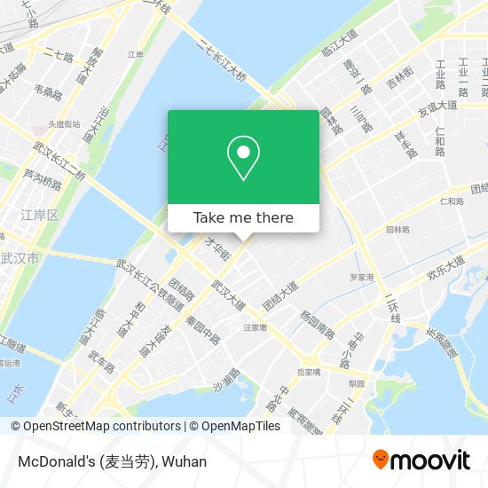 McDonald's (麦当劳) map
