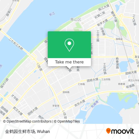 金鹤园生鲜市场 map