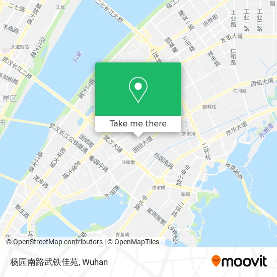 杨园南路武铁佳苑 map