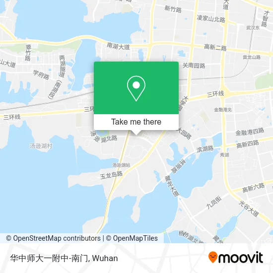 华中师大一附中-南门 map