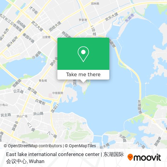 East lake international conference center | 东湖国际会议中心 map