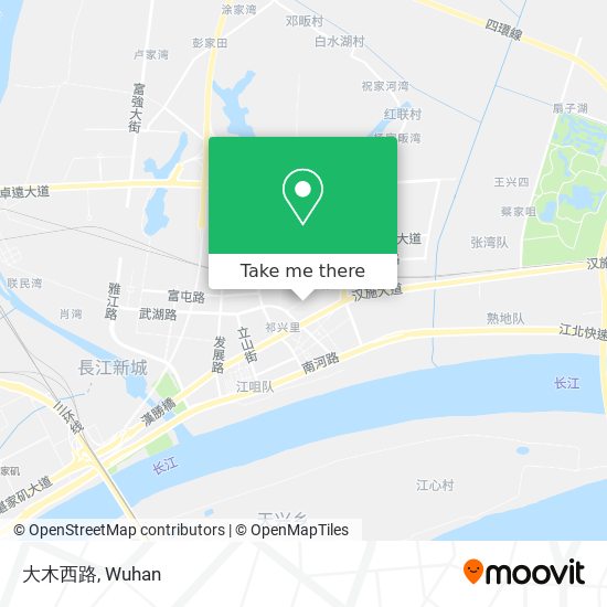 大木西路 map