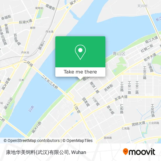 康地华美饲料(武汉)有限公司 map