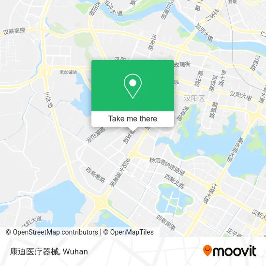 康迪医疗器械 map