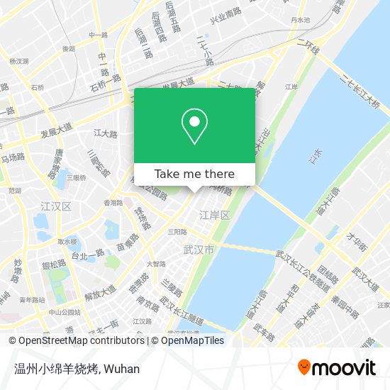 温州小绵羊烧烤 map