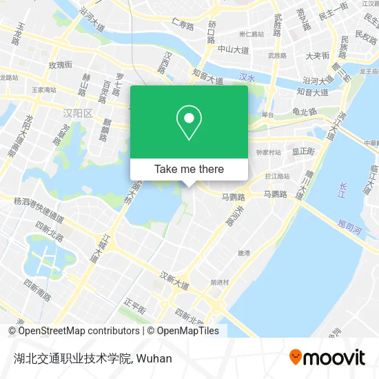 湖北交通职业技术学院 map