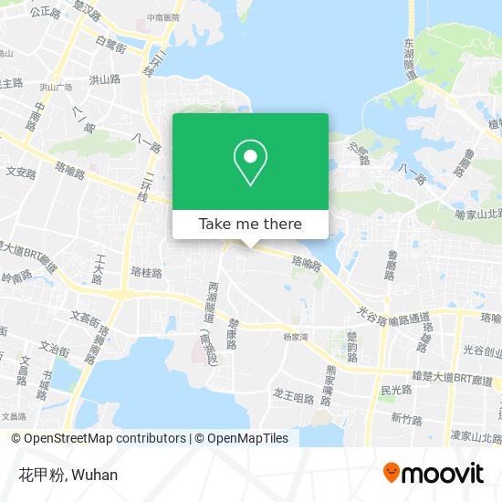 花甲粉 map