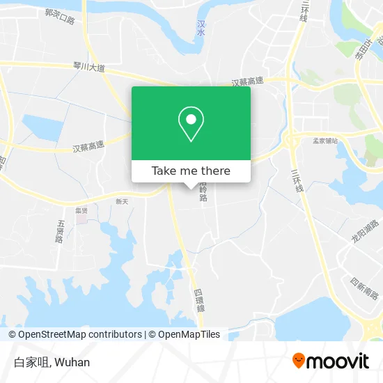 白家咀 map