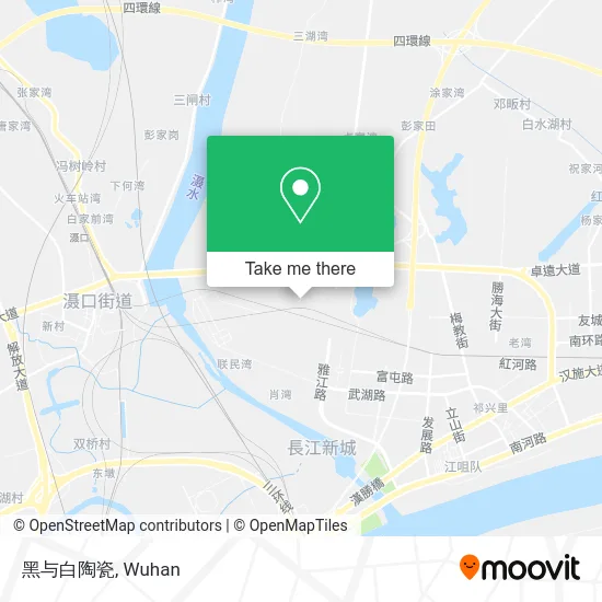 黑与白陶瓷 map
