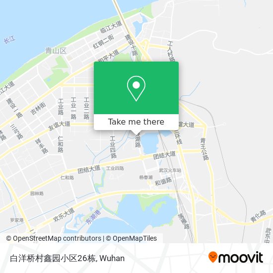 白洋桥村鑫园小区26栋 map