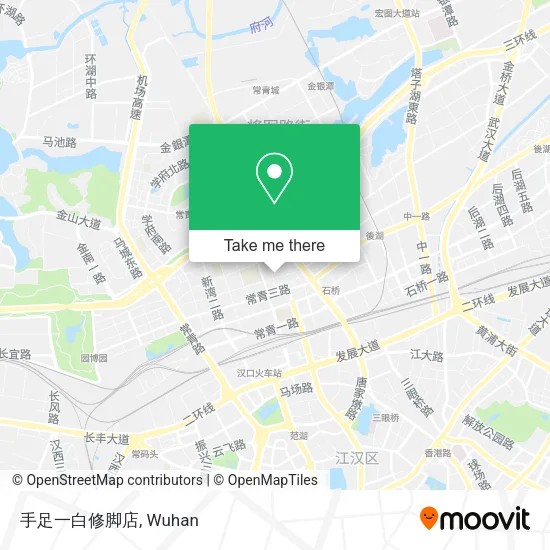 手足一白修脚店 map